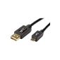 AmazonBasics USB 2.0 Cable A Male to Micro-B plug (1.8 m) (Personal Computers)