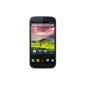 Wiko Cink Five unlocked 3G Smartphone (5-inch screen - Android 4.1 Jelly Bean) Blue (Electronics)