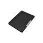 Ultrathin magnetic closure Leather Protective Carrying Case Pouch Leather Case with sleep mode for eBook Kobo eReader Aura (NOT fit KOBO AURA HD) - Black (Electronics)