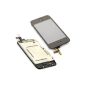 FlyLink + Touch screen glass full assembled LCD for iPhone 3GS Black (Accessory)