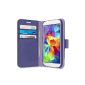Belkin 2-in-1 Wallet Folio for Samsung Galaxy S5 blue / lavender (Accessories)