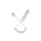 Logic3 car charger for iPod and iPhone white (Electronics)