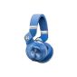 Bluedio T2S (Hurrican series) Bluetooth Stereo Headset Version 4.1, foldable & portable, Bluetooth Headset, Blue (Electronics)