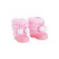 Bayer Design 73101 - Winter boots for doll pink (Toys)