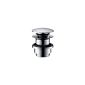 Hansgrohe waste 11/4 Push-Open without rocker, chrome, 50100000 (tool)