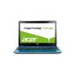 Acer Aspire One 725 29.5 cm (11.6 inches) Netbook (AMD C-60, 1 GHz, 4GB RAM, 500GB HDD, AMD HD 6290, Bluetooth, no OS) Blue (Personal Computers)