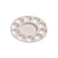 Lefranc & Bourgeois Painting Round Plastic Palette 10 White cells (Office Supplies)