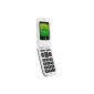 Doro PhoneEasy 410gsm folding mobile phone (large display, large buttons, emergency button, incl. Charger) (Electronics)