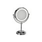 Magnifying mirror 5x zoom - with double-sided LED lighting (Personal Care)