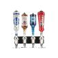 infactory bottle holders and dispensers, 4-fold, for wall mounting