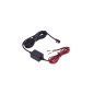Car camera charging cable with power supply 5V / 1A 12 / 24V dashcam Blackbox Car DVR (electronic)