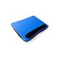 Relax Days 10016335 knee table Laptop table Laptop pillow, blue (household goods)