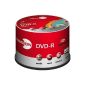 PRIMEON - DVD-R LightScribe Version 1.2, Color, 50 CD single 120 min, 4.7 GB 16x matched in colors:. Yellow, red, green, cyan, orange (02-100-036) (Accessory)