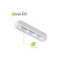 OxyLED LED lamp Touch / Touch Spot lamp design Adjustable Cells 4 White LEDs (Electronics)