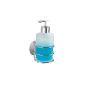Attach drill without, steel, 7.5 x 16.5 x 9 cm, chrome (houseware) - WENKO 18777100 Turbo-Loc Soap Dispenser