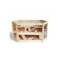 Woltu HT2007 Hamster Cage Small Animal Barn rodent cage, 3-storey mouse cage, rat cage with glass, rodent Villa (Misc.)