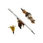 The Natural Pet Company Interactive Cat Toy with feathers, incl. 2 replacement springs (Misc.)
