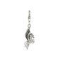 Quiges Charms Plated Pegasus Charm for Charm Bracelet (Jewelry)