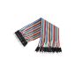 Cables 40pcs 20cm Breadboard male / male - male Arduino Wire Jumper Wire (Electronics)