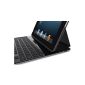 Belkin Ultimate Bluetooth Keyboard Case for Apple iPad 2/3 / 4G (incl. USB-to-micro USB cable) black, DE layout (Accessories)