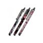 Seluxion - 3 pack Universal Stylus Tablet Asus MeMO Pad 10 ME102A HF01 pattern, HF13, HF17 (Electronics)