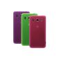 x3 PIECE Chic Cases for Huawei Ascend G510 - Ultra Slim in Transparent Purple / Pink / Green by Prima Case (Electronics)