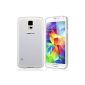 Samsung Galaxy S5 hull IDACA TPU Silicone Case Protector for Samsung Galaxy S5 G900 (Transparent) (Electronics)