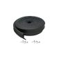 Md Products 03723 9 feet rubber door bottom seal of the garage (Tools & Accessories)
