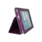 Shenit premium PU leather case Folio for Samsung Galaxy Tab 2 7.0 P3110 / P3100 - Red