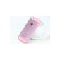 VEO-SHOP TPU Silicone Case 0.5mm Ultra Fine for iPhone 5 / 5S Translucent Pink (Electronics)