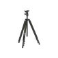 Cullmann NANOMAX 260 CB6.3 tripod with quick coupling (3 drawers, load capacity 3.5 kg, 166cm height, 54cm packing size) (Accessories)