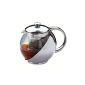 Teapot with stainless steel filter and glass - 111130 (Cooking)