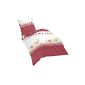 Fleuresse 433047 Fb. 4 soft fine Beaver bed-linen, 135 cm x 200 cm, red (household goods)