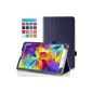 Moko S Case Samsung Galaxy Tab 8.4 - Case end and foldable for Android Tablet Samsung Galaxy Tab 8.4 inch S, INDIGO (Do not pro fits Tab 8.4) (Electronics)
