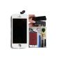 iPhone 5 Display Repair Replacement LCD Display Screen Touch Screen in White (Electronics)
