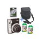 Fujifilm Instax Mini 90 Instant Camera + Neo Classic Prints 40 + Spare Battery + Case (Electronics)