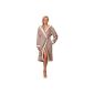 L & L Women's bathrobe with hood LILIANA (Textiles)