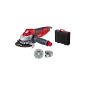 Einhell AG TE 125/750 Kit angle grinder, 750 W, wheel Ø 125 mm, key in the additional handle, incl. Slide cutting disc, disc protection, in case (tool)