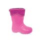 LEMIGO super lightweight EVA rubber boots children lined rain boots 861 (Textiles)