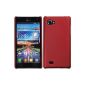 Hard Case LG Optimus 4X HD P880 - Red - PhoneNatic ​​Hard Case Cover Protective Case + Screen Protector (Electronics)