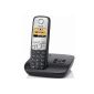 Gigaset A400A Cordless DECT / GAP Answering with Silver / Black (Electronics)
