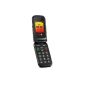 Doro PhoneEasy 409gsm mobile phone without Branding, display 5.4 cm (2.1 inches) black-black (Electronics)