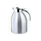 Isosteel Table Line Vacuum Flask 2,0L incl. Hinged lid with one-Ausgießtaste, Dishwasher (household goods)