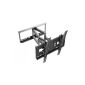 Ricoo ® TV wall mount TV mount R48 Holder Mount Swivel Double Arm Plasma LCD LED TV Wall Mount for about 76 - 165cm (30 