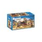 Playmobil - 5248 - Construction game - Trolley with cowboys and Bandits (Toy)