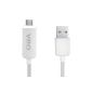 VEO | LED Sync and Charging Cable for Samsung Galaxy S4, S3, S2, Note 2, Note 1, Blackberry, Nokia, Sony Ericsson, HTC - White (Electronics)