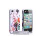 Yousave Accessories AP-GA01-Z497 Silicone Gel Case for iPhone 4 / 4S (Accessory)