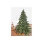 Artificial Black Forest fir 1.80m, needles completely of injection, 1223 Zweigemit Stand, Folding system