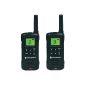 Pair of walkie talkies Motorola Motorola T60 range in open fields 8km Black (Accessory)