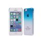 SHOP4PHONE® - Case Pouch Case for iPhone raindrop 5c Sky Blue (Electronics)